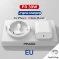 Original Wireless Charger  Fast Charging Type C Lightning Cable